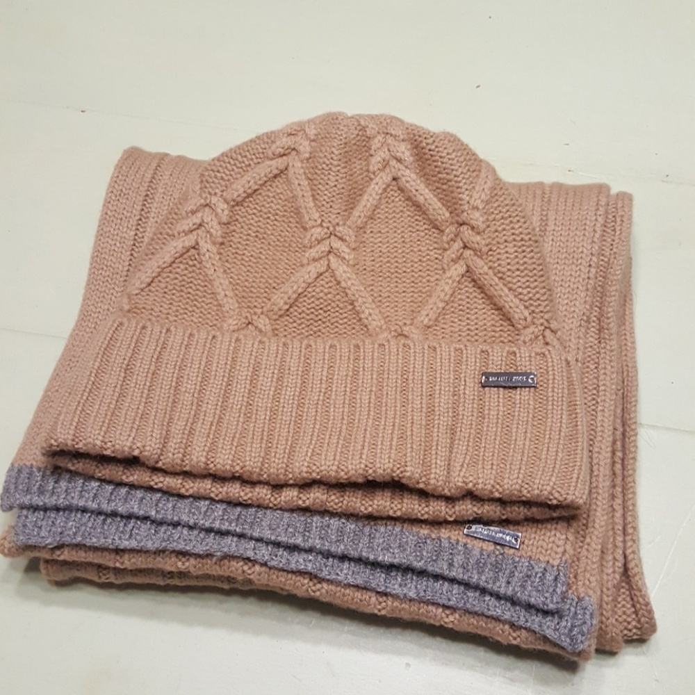 Hat and scarf